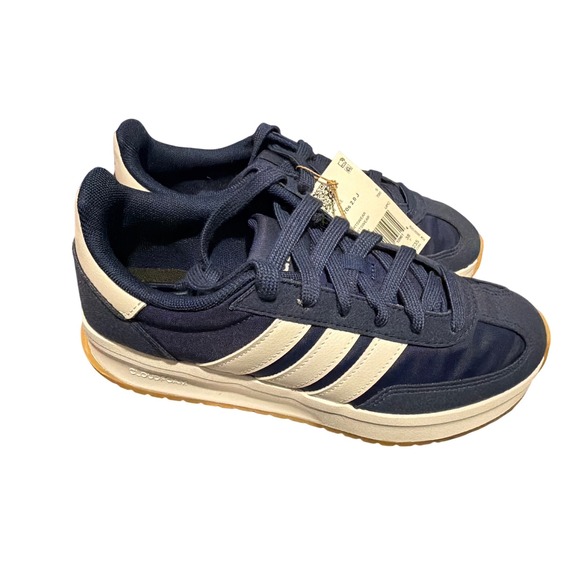 adidas Other - Adidas Run 70s 2.0 J Kids Sneakers Navy White Gum JI2267 Size 5.5 US New